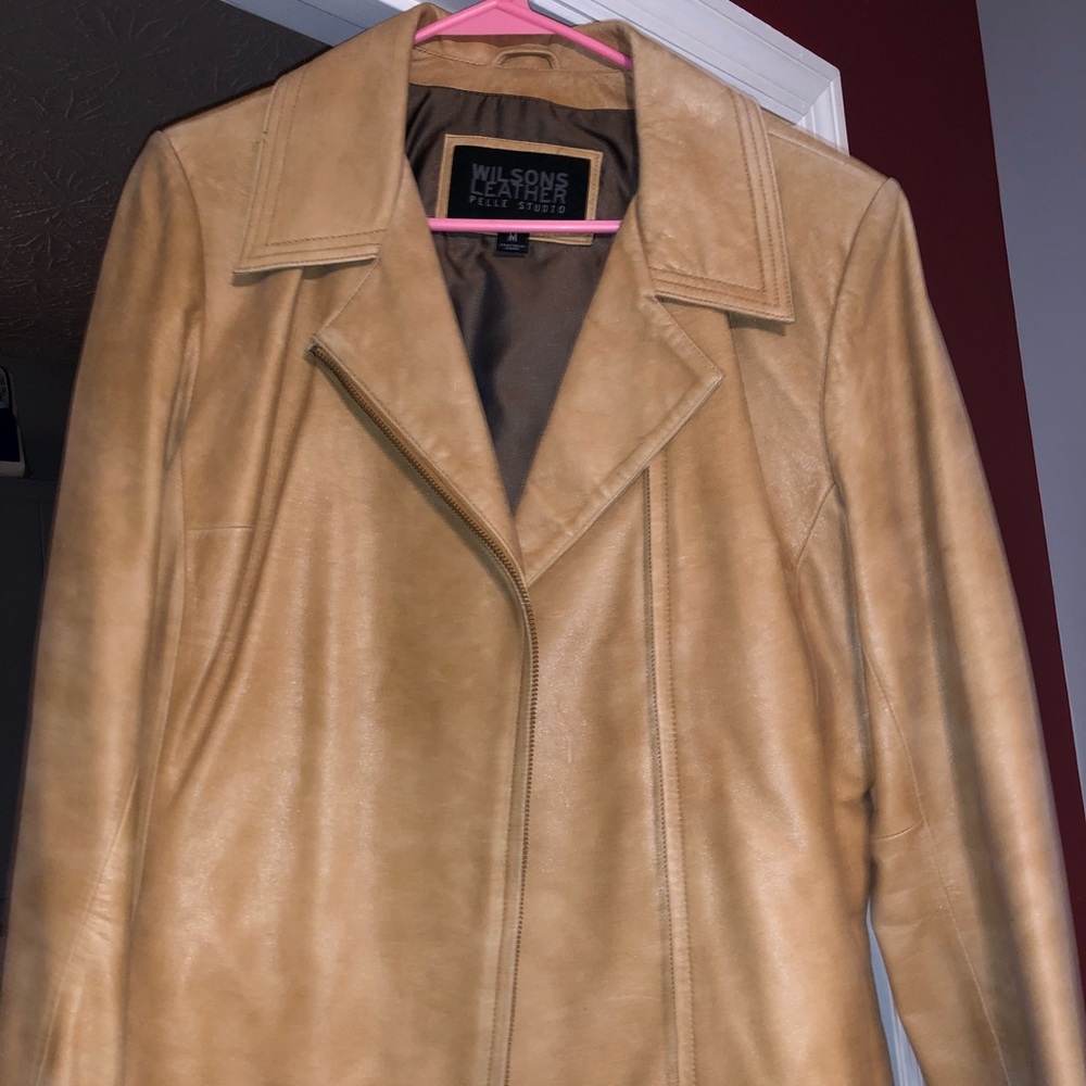 Women’s Wilson Tan Leather Jacket